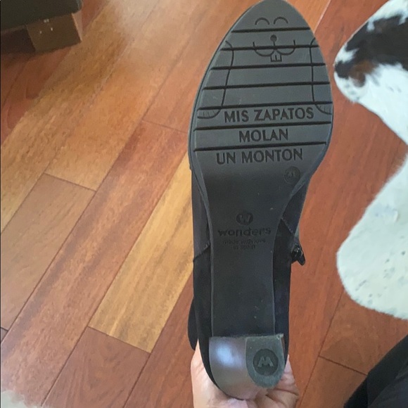 Gorgeous Fall Boots! Genuine Leather and Suede - Picture 3 of 5